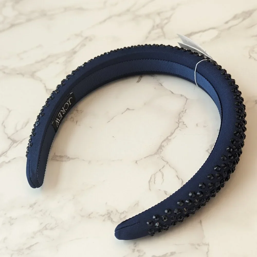 J.Crew Rhinestone-studded Headband